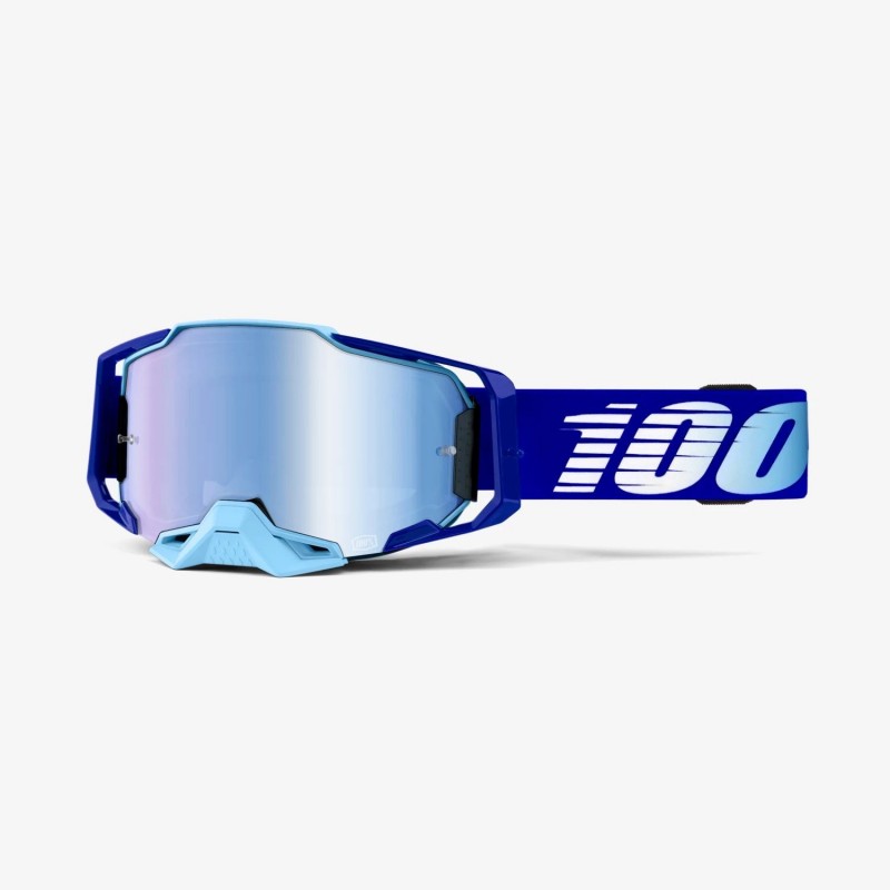 100 PROCENT GOGLE ARMEGA ROYAL - MIRROR BLUE LENS - KOLOR NIEBIESKI SZYBKA NIEBIESKIE LUSTRO