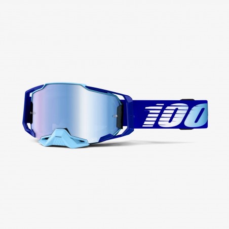 100 PROCENT GOGLE ARMEGA ROYAL - MIRROR BLUE LENS - KOLOR NIEBIESKI SZYBKA NIEBIESKIE LUSTRO