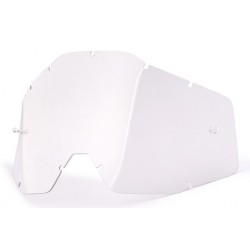 100 PROCENT WYPRZEDAŻ SZYBA / SZYBKA POJEDYNCZA DO GOGLI RACECRAFT 1 / ACCURI 1 / STRATA 1 CLEAR KOLOR PRZEŹROCZYSTY Z A