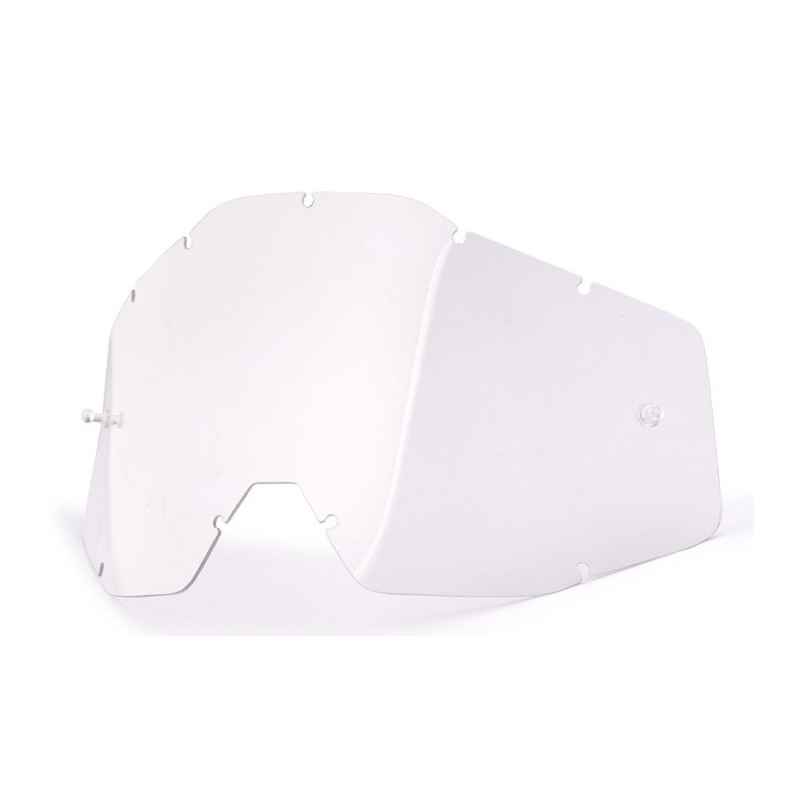 100 PROCENT WYPRZEDAŻ SZYBA / SZYBKA POJEDYNCZA DO GOGLI RACECRAFT 1 / ACCURI 1 / STRATA 1 CLEAR KOLOR PRZEŹROCZYSTY Z A