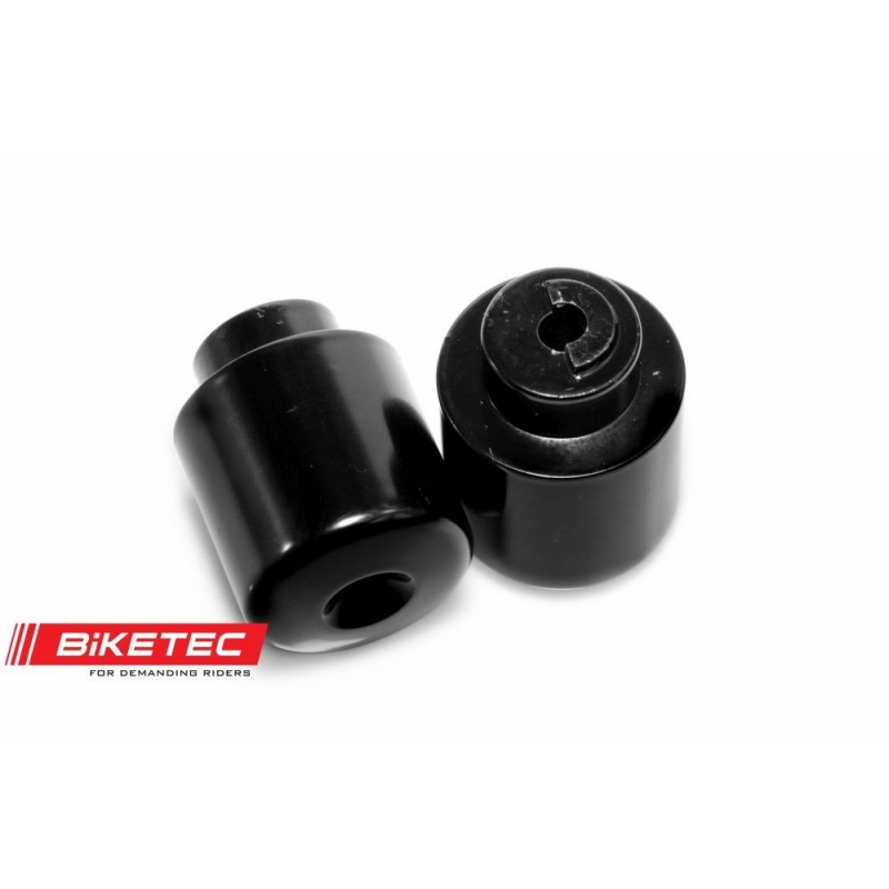 BIKETEC KOŃCÓWKI / CIĘŻARKI KIEROWNICY HONDA (PATRZ OPIS DODATKOWY) KOLOR CZARNY 2403020000, OEM: 53105-MK4-620