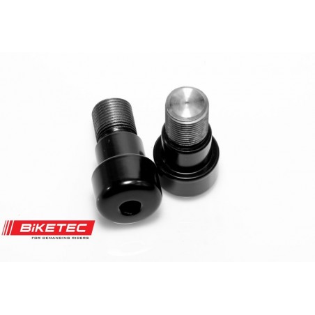 BIKETEC KOŃCÓWKI / CIĘŻARKI KIEROWNICY YAMAHA (PATRZ OPIS DODATKOWY) KOLOR CZARNY 2408030000, OEM: 5D7-F6246-10-00