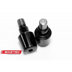 BIKETEC KOŃCÓWKI / CIĘŻARKI KIEROWNICY YAMAHA (PATRZ OPIS DODATKOWY) KOLOR CZARNY 2408040000, OEM: 51J-26246-01-00
