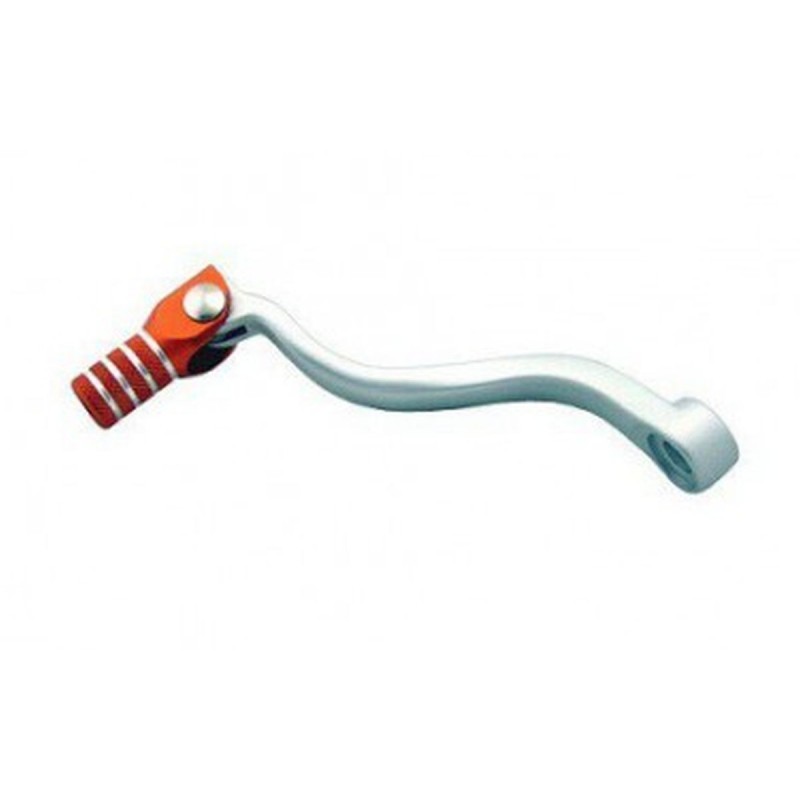 JR WYPRZEDAŻ DŹWIGNIA ZMIANY BIEGÓW KTM SX 65 '09-'24, GAS GAS MC 65 '21-'24, HUSQVARNA TC 65 '17-'24 KOLOR SREBNY, KOŃC