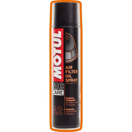MOTUL A2 AIR FILTER OIL 0,4L SPRAY (DO FILTRÓW POWIETRZA)