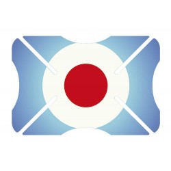 OXFORD WYPRZEDAŻ NAKLEJKA NA TYŁ KASKU WIELOKROTNEGO UŻYTKU TARGET BUMPER