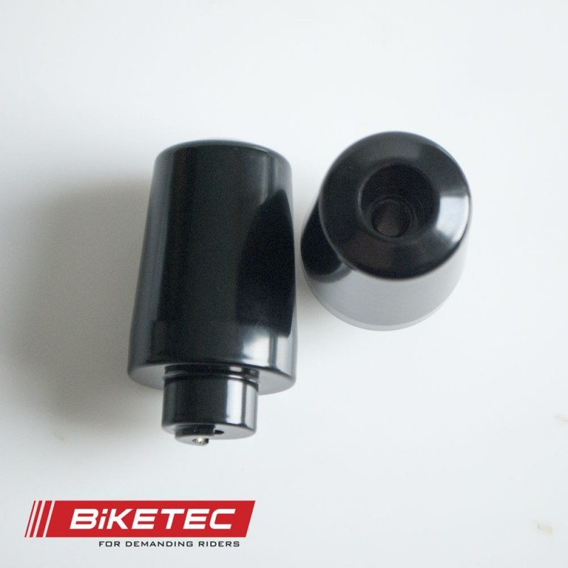 BIKETEC KOŃCÓWKI / CIĘŻARKI KIEROWNICY HONDA (PATRZ OPIS DODATKOWY) KOLOR CZARNY 2403050000, OEM: 53105-MCS-G00
