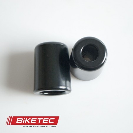 BIKETEC KOŃCÓWKI / CIĘŻARKI KIEROWNICY KAWASAKI (PATRZ OPIS DODATKOWY) KOLOR CZARNY 2404020000, OEM: 13042-5002