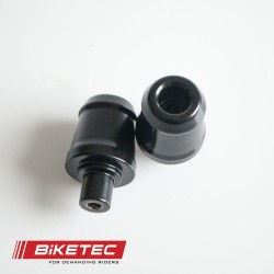 BIKETEC KOŃCÓWKI / CIĘŻARKI KIEROWNICY KAWASAKI (PATRZ OPIS DODATKOWY) KOLOR CZARNY 2404040000, OEM: 13042-0753