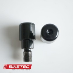 BIKETEC KOŃCÓWKI / CIĘŻARKI KIEROWNICY YAMAHA (PATRZ OPIS DODATKOWY) KOLOR CZARNY 2408060000, OEM: 5GJ-26246-00-00