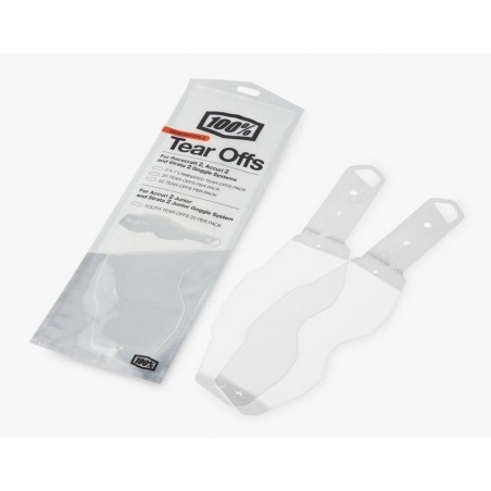 100 PROCENT RC2 / AC2 / ST2 LAMINATED TEAR-OFFS 2X7PK - ZRYWKI / ZRZUTKI LAMINOWANE DO GOGLI RACECRAFT 2 / ACCURI 2 / ST