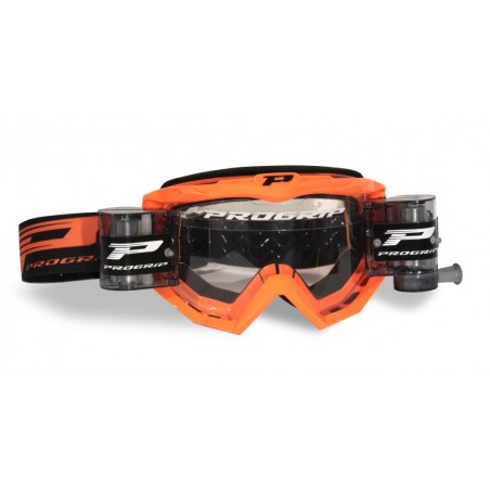 PROGRIP GOGLE PG3201-106 ROLL OFF KOLOR POMARAŃCZOWY (GOGLE PG3201 Z SYSTEMEM ROLL OFF PG3268) (SZYBKA PG3215) (3201-106