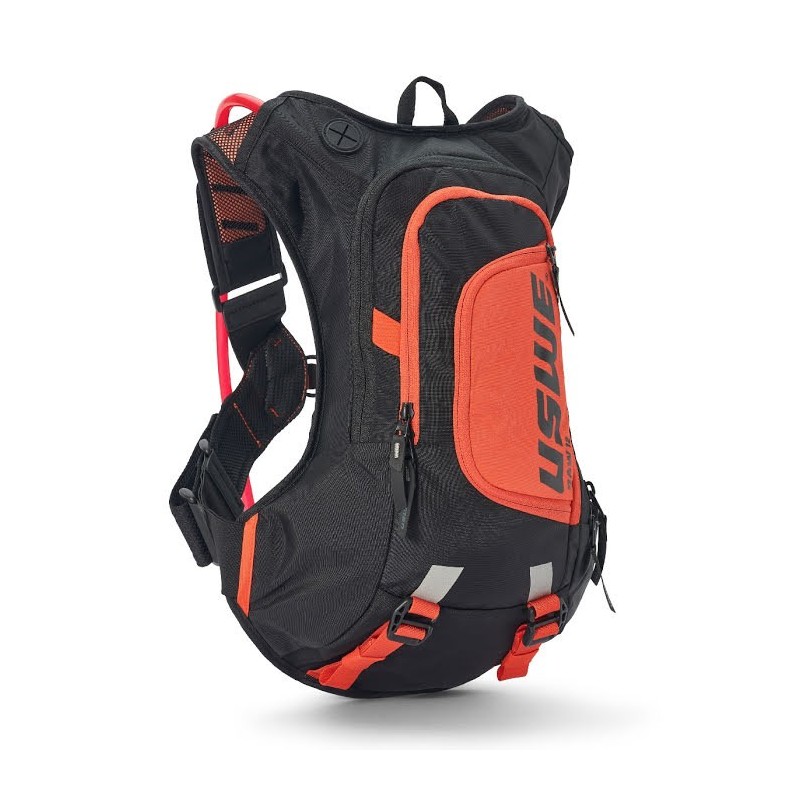 USWE CAMEL BAG RAW 12 KOLOR POMARAŃCZOWY MOTO / ROWER POJEMNOŚĆ 3 LITRY PŁYN (12 L PLECAK + 3L PŁYN) - ZASTĄPIONY 521209