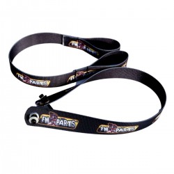 FM-PARTS PASY (PASEK) TEKSTYLNE DO WYCIĄGANIA MOTOCYKLA (KOMPLET PRZÓD TYŁ) HUSQVARNA TE / FE / TX '20-'23