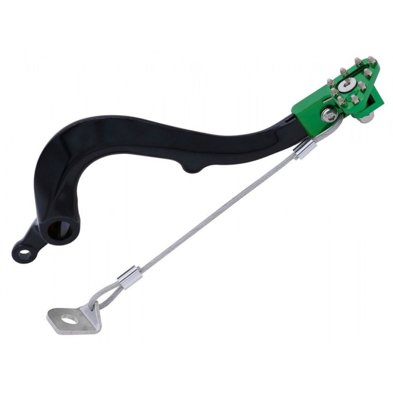 PSYCHIC DŹWIGNIA HAMULCA NOŻNEGO KAWASAKI KXF 250 / 450 '21-'22 KOLOR ZIELONY