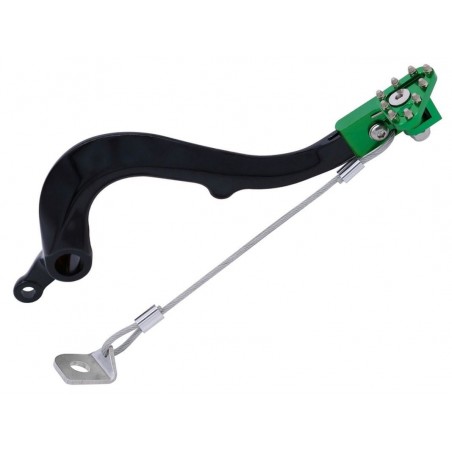 PSYCHIC DŹWIGNIA HAMULCA NOŻNEGO KAWASAKI KXF 250 / 450 '21-'22 KOLOR ZIELONY