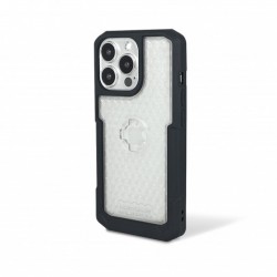 CUBE WYPRZEDAŻ X-GUARD ETUI NA TELEFON DO TELEFONU IPHONE 13 PRO KOLOR PRZEŹROCZYSTY / CZARNY (MOCOWANIE DO KIEROWNICY D