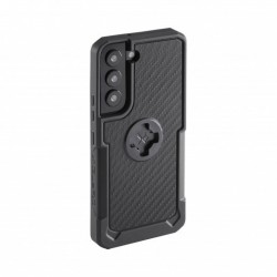 CUBE WYPRZEDAŻ X-GUARD ETUI NA TELEFON DO TELEFONU SAMSUNG S22 KOLOR CZARNY / KARBON (MOCOWANIE DO KIEROWNICY DOSTĘPNE O