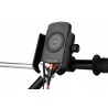 BIKETEC UCHWYT MOTOCYKLOWY Z ŁADOWARKĄ INDUKCYJNĄ USB-C, QUICK CHARGE NA TELEFON MONTOWANY NA KIEROWNICĘ LUB LUSTERKO TY