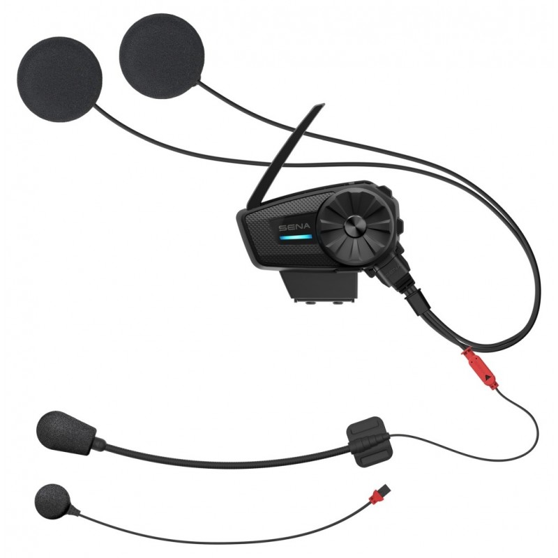 SENA INTERKOM MOTOCYKLOWY SPIDER ST1 MESH 2.0 DO 2000M ( MAX 8000M ) Z GŁOŚNIKAMI HD SPEAKERS I UNIWERSALNYM ZESTAWEM MI
