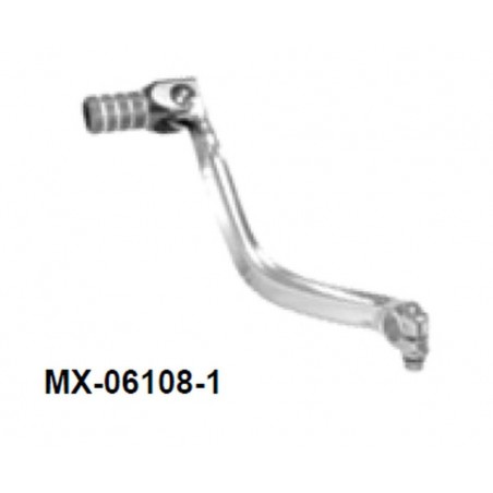 PSYCHIC DŹWIGNIA ZMIANY BIEGÓW SUZUKI RM 250 '94-'08 (OEM: 25600-37F20) (KUTE ALUMINIUM) KOLOR SREBRNY (ANODOWANY)