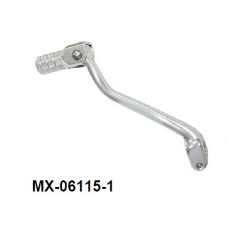 PSYCHIC DŹWIGNIA ZMIANY BIEGÓW KAWASAKI KX 125 '03-'05 (OEM: 13156-1493) (KUTE ALUMINIUM) KOLOR SREBRNY (ANODOWANY)