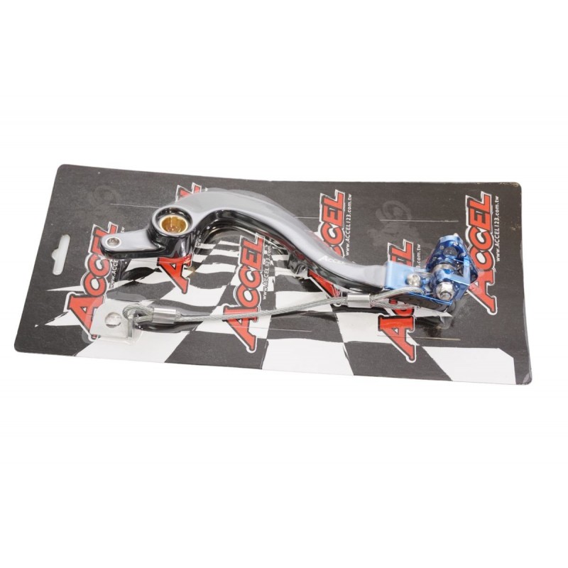 ACCEL DŹWIGNIA HAMULCA NOŻNEGO YAMAHA YZF 250 '24 YZF 450 '23-'24 , WRF 450 '24 (OEM: BHR-27200-00-00) KOLOR NIEBIESKI