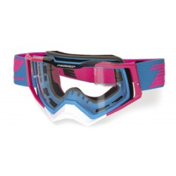 PROGRIP GOGLE PG3309-382 TR RAPID KOLOR NIEBIESKI / RÓŻOWY / BIAŁY (SZYBA PG3329 ANTISCRATCH, NO FOG) (3309-382 TR)