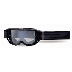PROGRIP GOGLE PG3300-322 FL VISION KOLOR CZARNY MAT (SZYBA PG3352 SREBRNA LUSTRZANA ANTISCRATCH, NO FOG, ANTI UV)