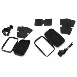 BIKETEC WYPRZEDAŻ KOMPLET ETUI WODOODPORNYCH Z UCHWYTEM NA KIEROWNICĘ EXTREME® OBROTOWE 360 + POD LUSTERKO NA TELEFON / 