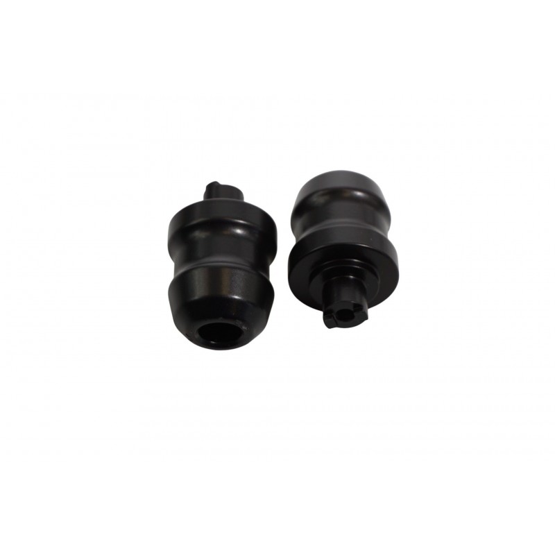 BIKETEC KOŃCÓWKI / CIĘŻARKI KIEROWNICY KAWASAKI NINJA 650 (2017-) KOLOR CZARNY 2404070000, OEM:13042-0735 / 13042-0800