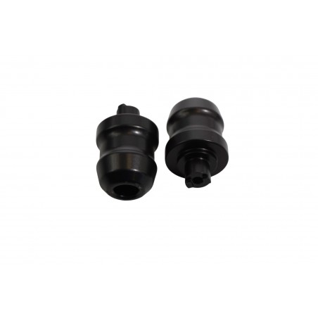 BIKETEC KOŃCÓWKI / CIĘŻARKI KIEROWNICY KAWASAKI NINJA 650 (2017-) KOLOR CZARNY 2404070000, OEM:13042-0735 / 13042-0800