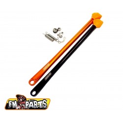FM-PARTS STOPKA BOCZNA (NÓŻKA) KTM / HUSQVARNA '17-'23 KOLOR POMARAŃCZOWY