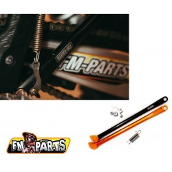 FM-PARTS STOPKA BOCZNA (NÓŻKA) KTM / HUSQVARNA '17-'23 KOLOR POMARAŃCZOWY