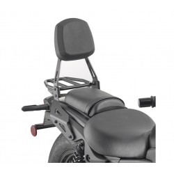 KAPPA OPARCIE PASAŻERA Z BAGAŻNIKIEM (SISIBAR) KAWASAKI ELIMINATOR 500 '24-'25, CZARNY