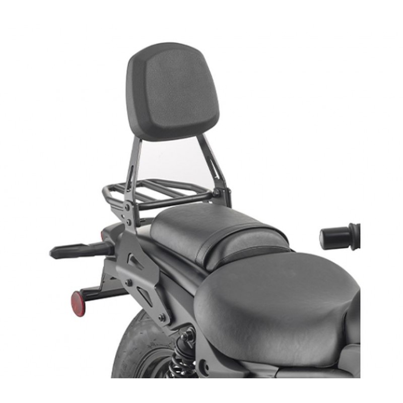 KAPPA OPARCIE PASAŻERA Z BAGAŻNIKIEM (SISIBAR) KAWASAKI ELIMINATOR 500 '24-'25, CZARNY