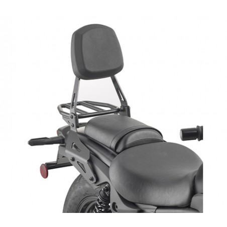 KAPPA OPARCIE PASAŻERA Z BAGAŻNIKIEM (SISIBAR) KAWASAKI ELIMINATOR 500 '24-'25, CZARNY