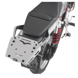 KAPPA STELAŻ KUFRA CENTRALNEGO (ANODOWANE ALUMINIUM) MOTO GUZZI V 85 TT '24- ALUMINIOWY MONOKEY