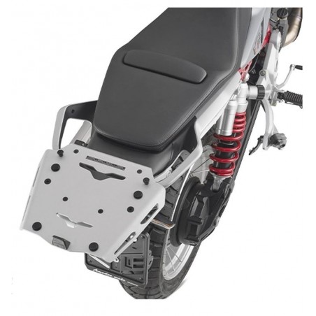 KAPPA STELAŻ KUFRA CENTRALNEGO (ANODOWANE ALUMINIUM) MOTO GUZZI V 85 TT '24- ALUMINIOWY MONOKEY