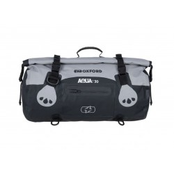 OXFORD TORBA AQUA T-30 ROLLBAG WODOODPORNA POJEMNOŚĆ 30L KOLOR CZARNY / SZARY