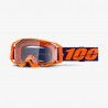 100 PROCENT GOGLE ARMATIC NEON ORANGE - CLEAR LENS - KOLOR POMARAŃCZOWY / FIOLETOWY SZYBA PRZEŹROCZYSTA
