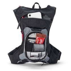 USWE CAMEL BAG MOTO HYDRO 3 KOLOR CZARNY / SZARY MOTO / ROWER POJEMNOŚĆ 2 LITRY PŁYN (3L PLECAK + 2L PŁYN)- ZASTĘPUJE US