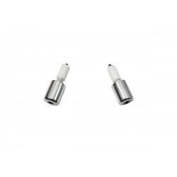 BUZZETTI KOŃCÓWKI / CIĘŻARKI KIEROWNICY ŚREDNICA 17,5MM KOLOR CHROM