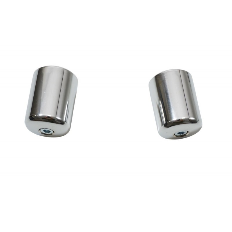 BUZZETTI KOŃCÓWKI / CIĘŻARKI KIEROWNICY ŚREDNICA 36MM X 48MM KOLOR CHROM