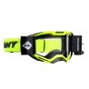 KENNY RACING GOGLE ROLL-OFF MODEL VENTURY KOLOR ŻÓŁTY FLUO / CZARNY SZYBA PRZEŻROCZYSTA