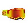 KENNY RACING GOGLE MODEL VENTURY RED / YELLOW KOLOR ŻÓŁTY FLUO / CZERWONY SZYBA CZERWONE LUSTRO