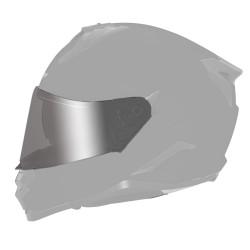 NOX KASK CZĘŚCI WIZJER / SZYBKA / SZYBA DO KASKU N304S KOLOR SREBRNE LUSTRO (CHROM)
