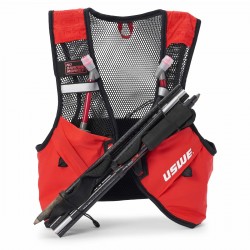 USWE KAMIZELKA DO BIEGANIA PACE 2L ROZMIAR XL CZERWONO CZARNA