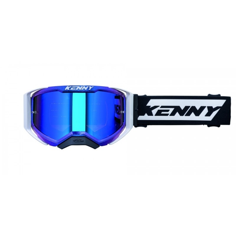 KENNY RACING GOGLE PERFORMANCE EVO 2 CHAMELEON BLUE PEARL KOLOR KAMELEON / BIAŁY / CZARNY