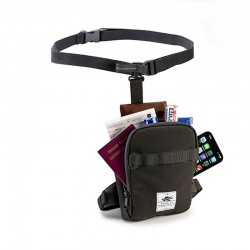 KAPPA 2025 / 04 TORBA NA UDO 1L (CAFE RACER RAMBLER) (WYS. 18 X SZER. 13 X GŁ. 3CM) KOLOR CZARNY